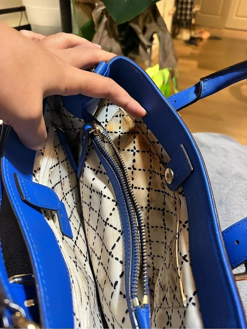 kate spade new york Staci Medium Satchel Blue